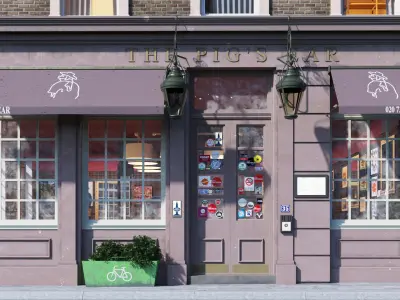 Building at old church st 35 London 3D model