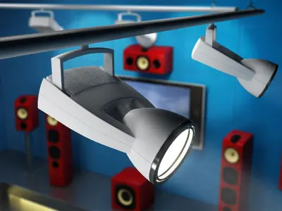 Photorealistic Lamps Collection 3D model