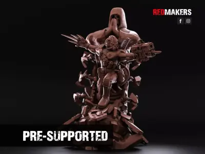 Terror Assassin 3D print model