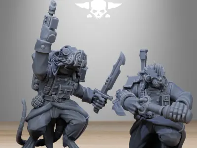 GrimGuard Raticus 3D print model