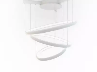 Saturn pendant lamp 3D model