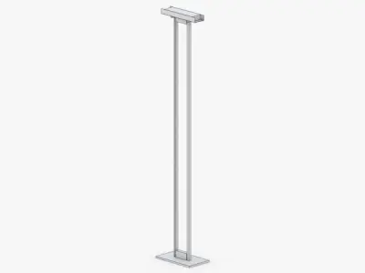 1437 - Floor Lamp Low-poly 3D model