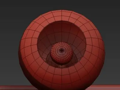 Bubble chandelier 3D model