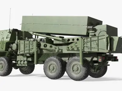  Compiled MEADS Mobile Surveillance Radar Vehicle 