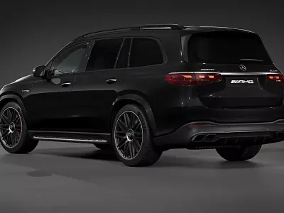 2024 Mercedes-Benz GLS 63 AMG 3D model