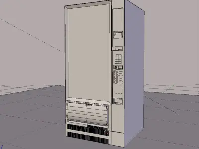Snack Vending Machine 3D model