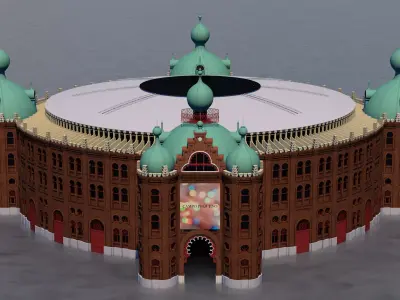 Campo Pequeno 3D model