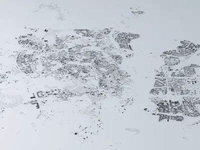 Kiev Streets and Buildings 3D model