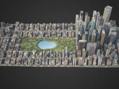 Realistic Lake City R7 3D model