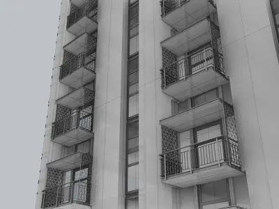 Council House 2 - Sectional 3D Model 3D model