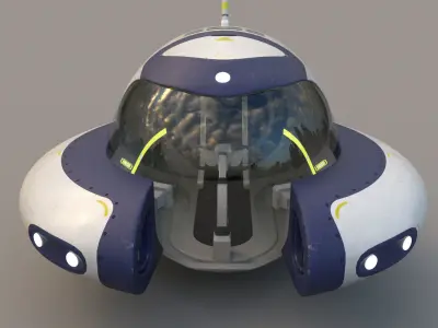 Sumergible - Seamoth 3D model