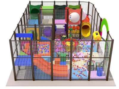 Indoor Playground 3D model