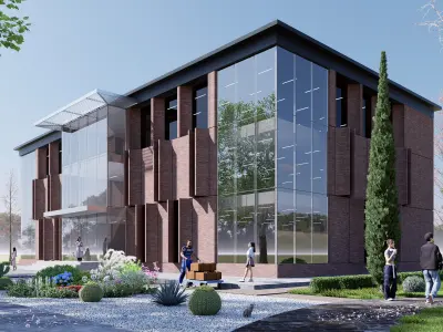 building Low-poly 3D model