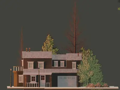 WEST SIDE HOUSE 3D model