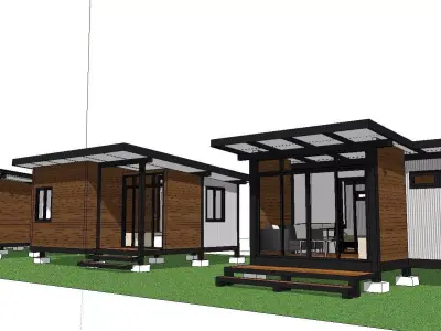Creative Design-Holiday Cabin-037 3D model