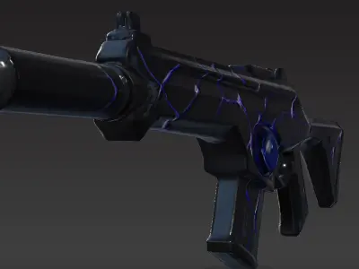 aetherborne skin concept phantom Low-poly 3D model