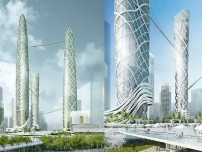 Shenzhen Bay Super City  3D model