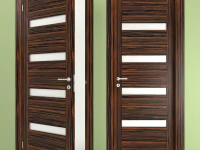 Italian Doors San Remo K Collection Mast Have Low-poly 3D model