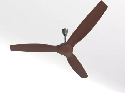 Ceiling fan 04 Low-poly 3D model