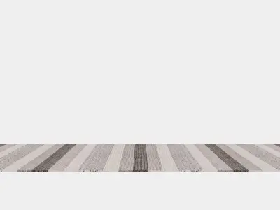 Cotton Rug Low-poly 3D model