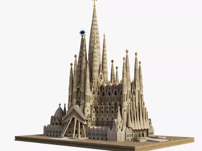 Sagrada Familia 3D model
