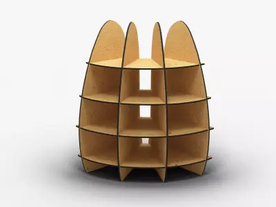 shelf  3D model