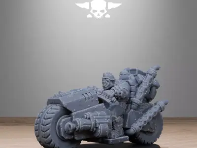 Orkaz Bikers 3D print model