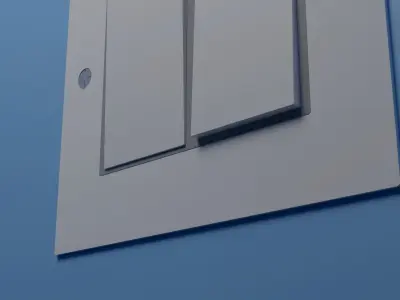 Electric Switch Board two way Swtiches with internal parts Free 3D model