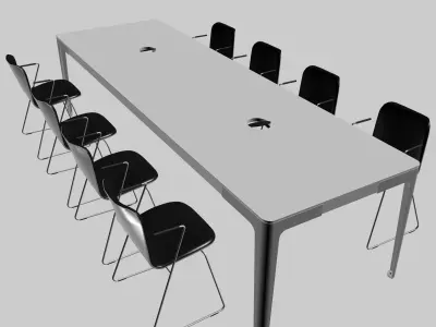 CONFERENCE TABLE PP 02 3D model