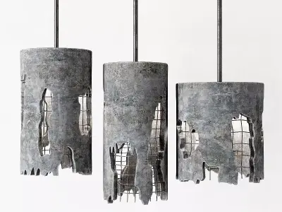Concrete light 3D model