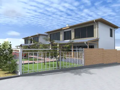 modern house 3D model