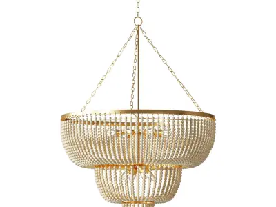 Crystorama Rylee 12 Light Chandelier 3D model