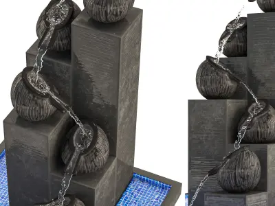 fountain vol 13-02 free Free 3D model