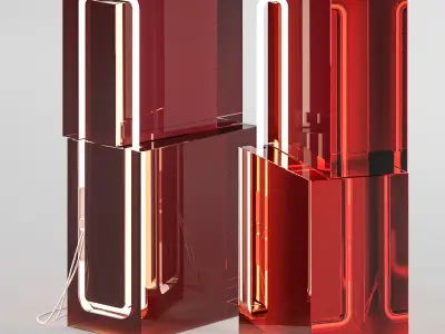 Table lamp Totem 3D model