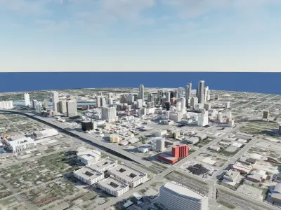 Austin city 3D model