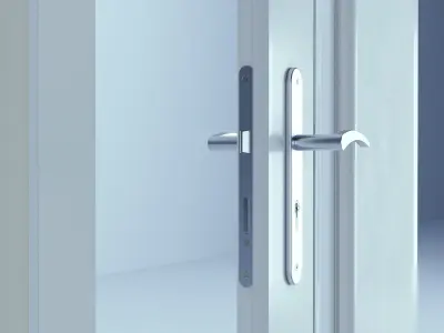 White Door 7 3D model