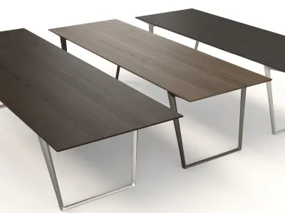 AXY Comfort Extension Desk Table 3D model