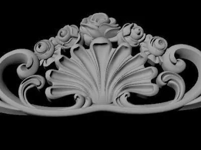 dekor ornament 3D model 108