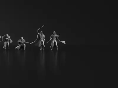 Darth Vader Figure Set 02 3D print model