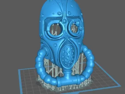 Tech-priest mask 3d print 3D print model