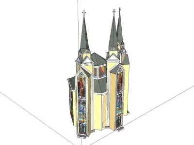 Architecture-Religion-God-Culture-Temple -0222 3D model