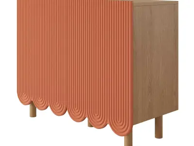 Mira 2-door sideboard 3D model