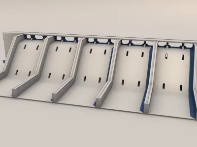 DAM for 3D print 3D print model