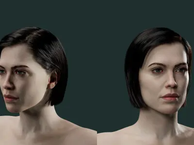Female Eliza 3D model