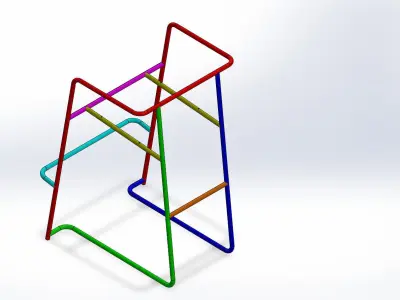 Metal Chair 3D model purchase