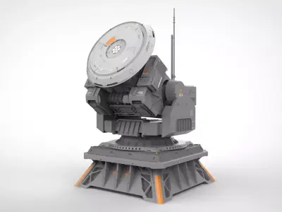 Antenna locator 2 3D model