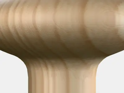 PLOCKAR Knob Low-poly 3D model