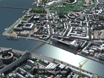 Baltic City Collection 3D Model Pack