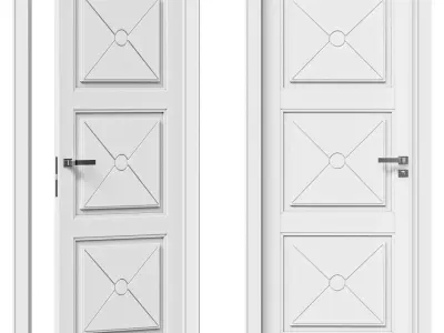 TOSCANA LITERA Interior door 6369 3D model