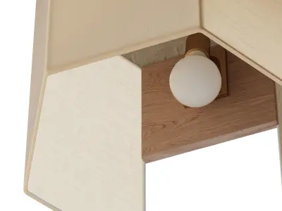 Yamagiwa Junzo Yoshimura Wall Light Lamp 3D model